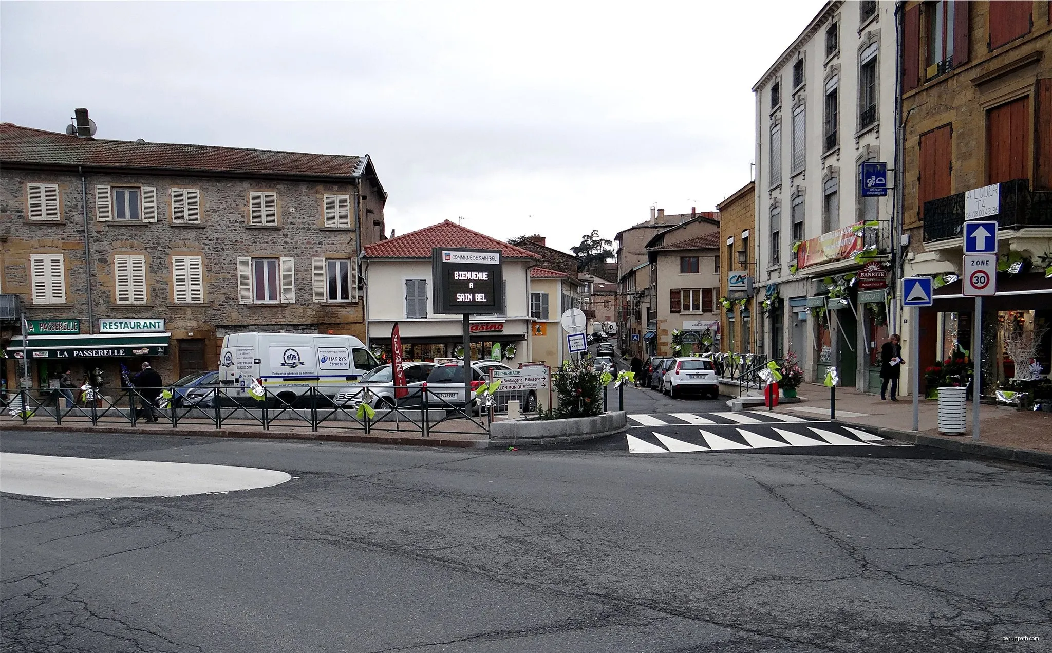 De Sain-Bel à Chaponost