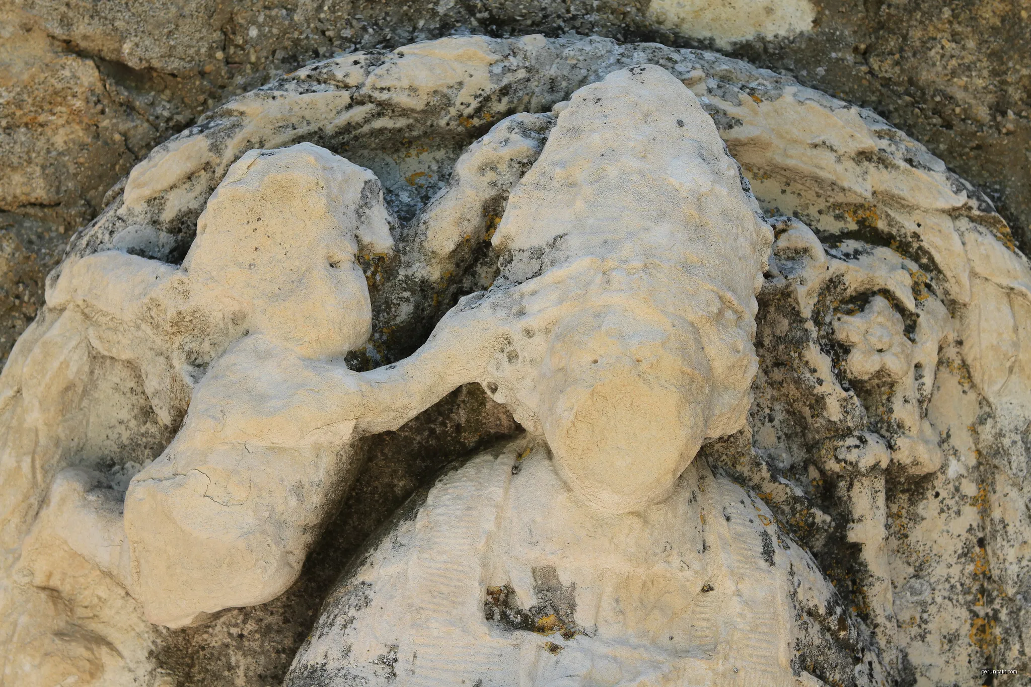 Statue of Canus Natus in Saint-Cannat (Bouches-du-Rhône, France) | Autor: Georges Seguin (Okki) | Licencja: CC BY-SA 3.0 | Źródło: Wikimedia Commons