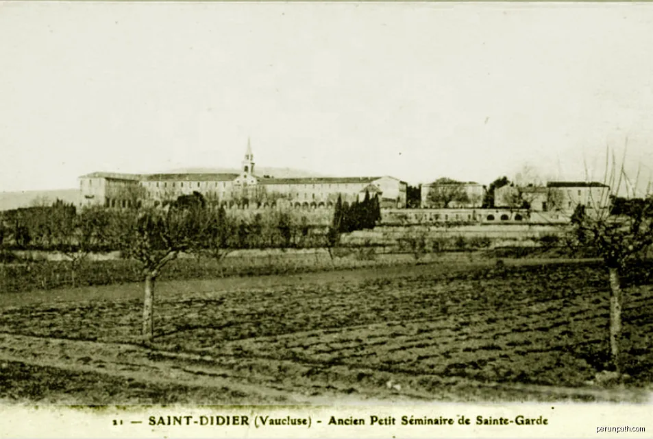 Saint-Didier Séminaire de Sainte-Garde | Autor: Unknown early 1900s | Licencja: Public domain | Źródło: Wikimedia Commons