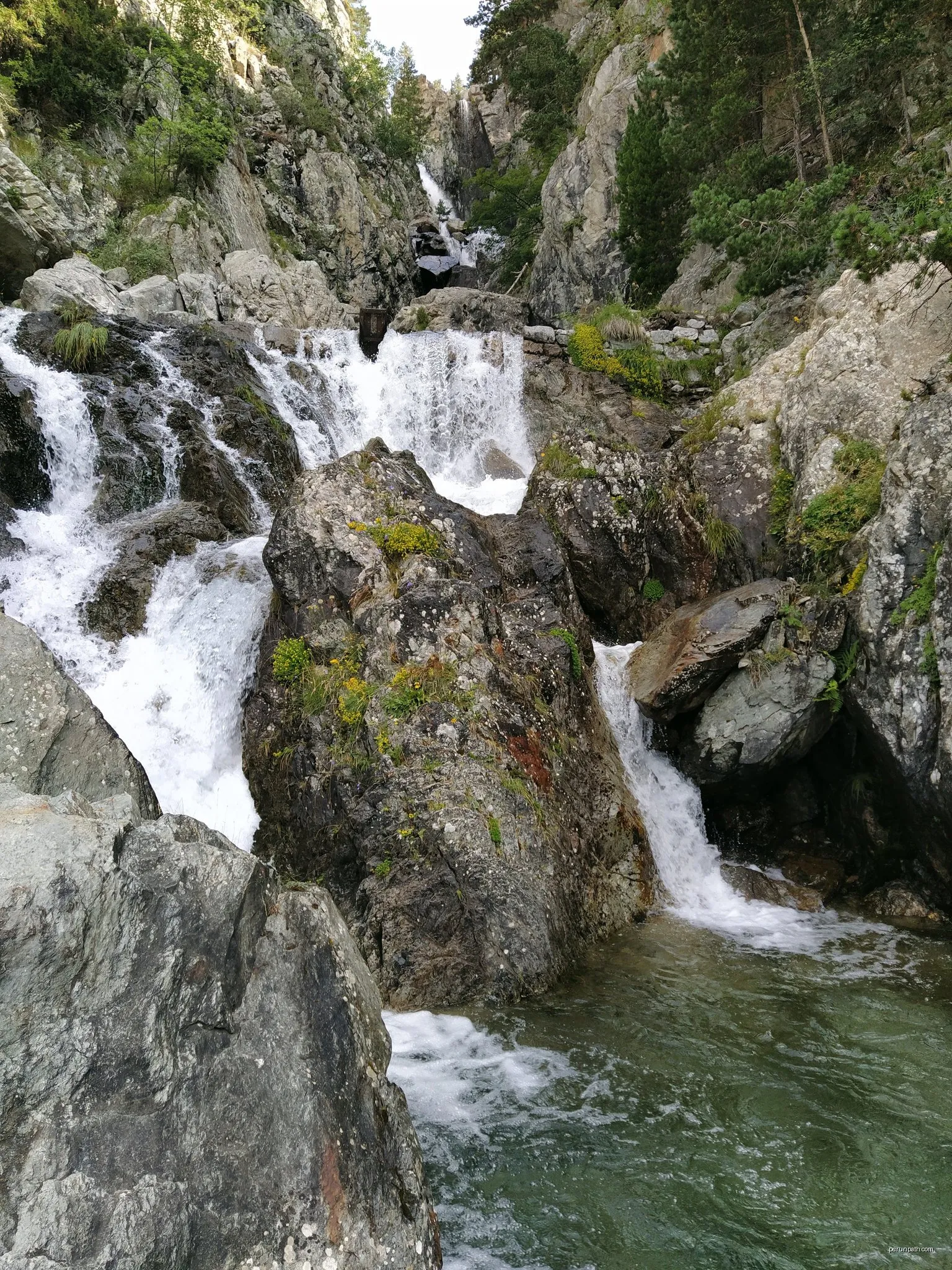 esquí de montaña: aproximación Refugio Bachimaña