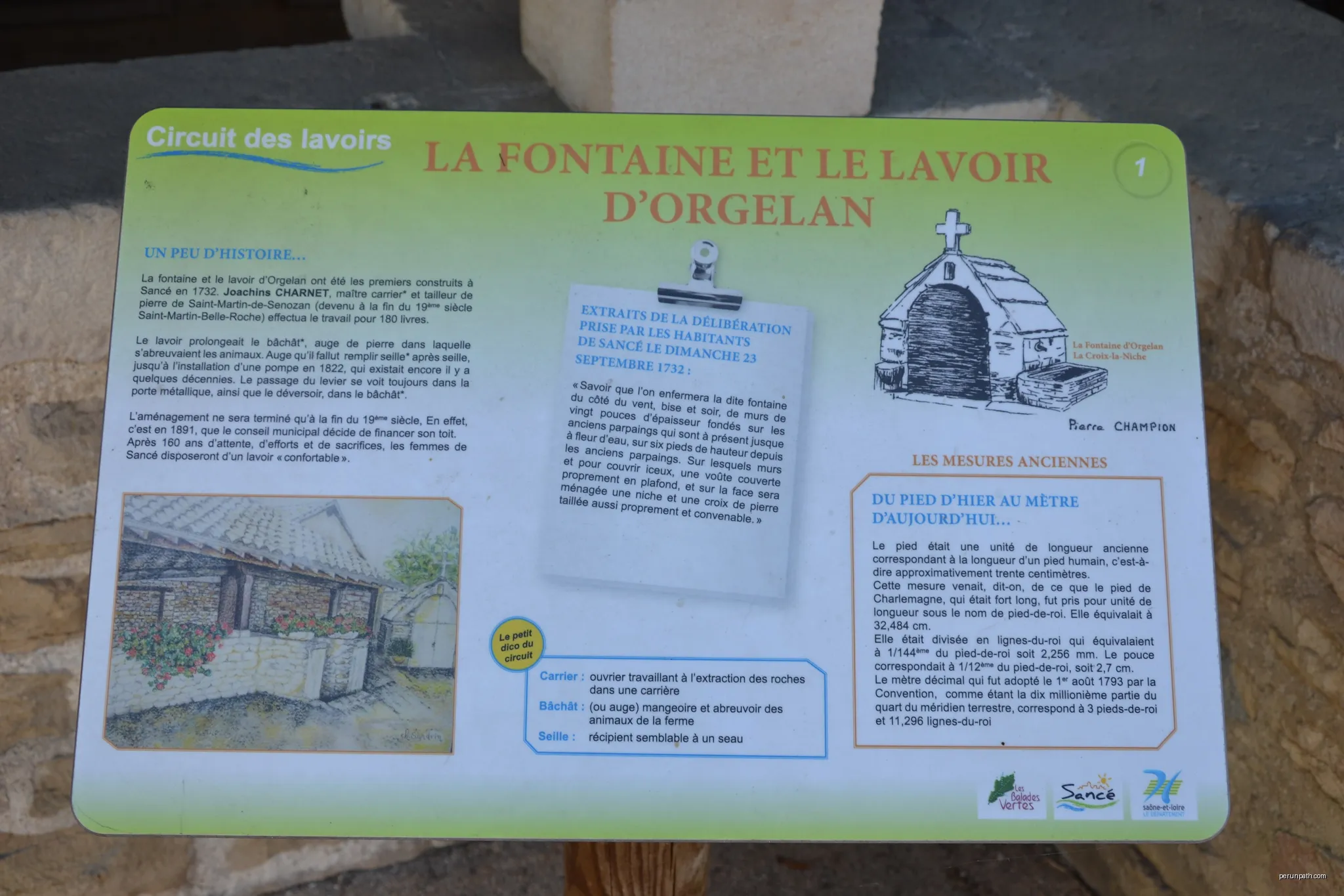 Fontaine et lavoir d'Orgelan à Sancé | Autor: Marianne Casamance | Licencja: CC BY-SA 4.0 | Źródło: Wikimedia Commons