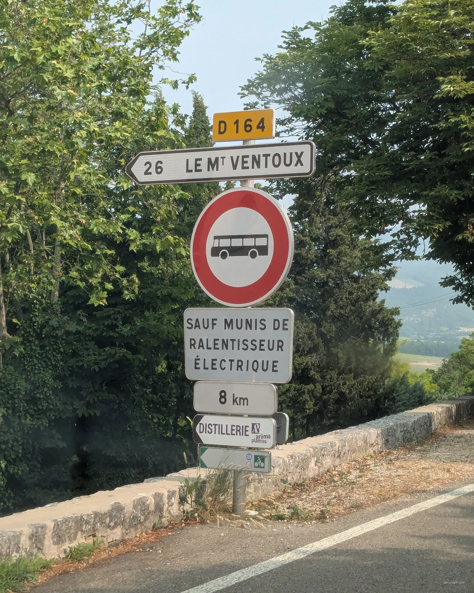Ascension du Mont-Ventoux depuis Sault