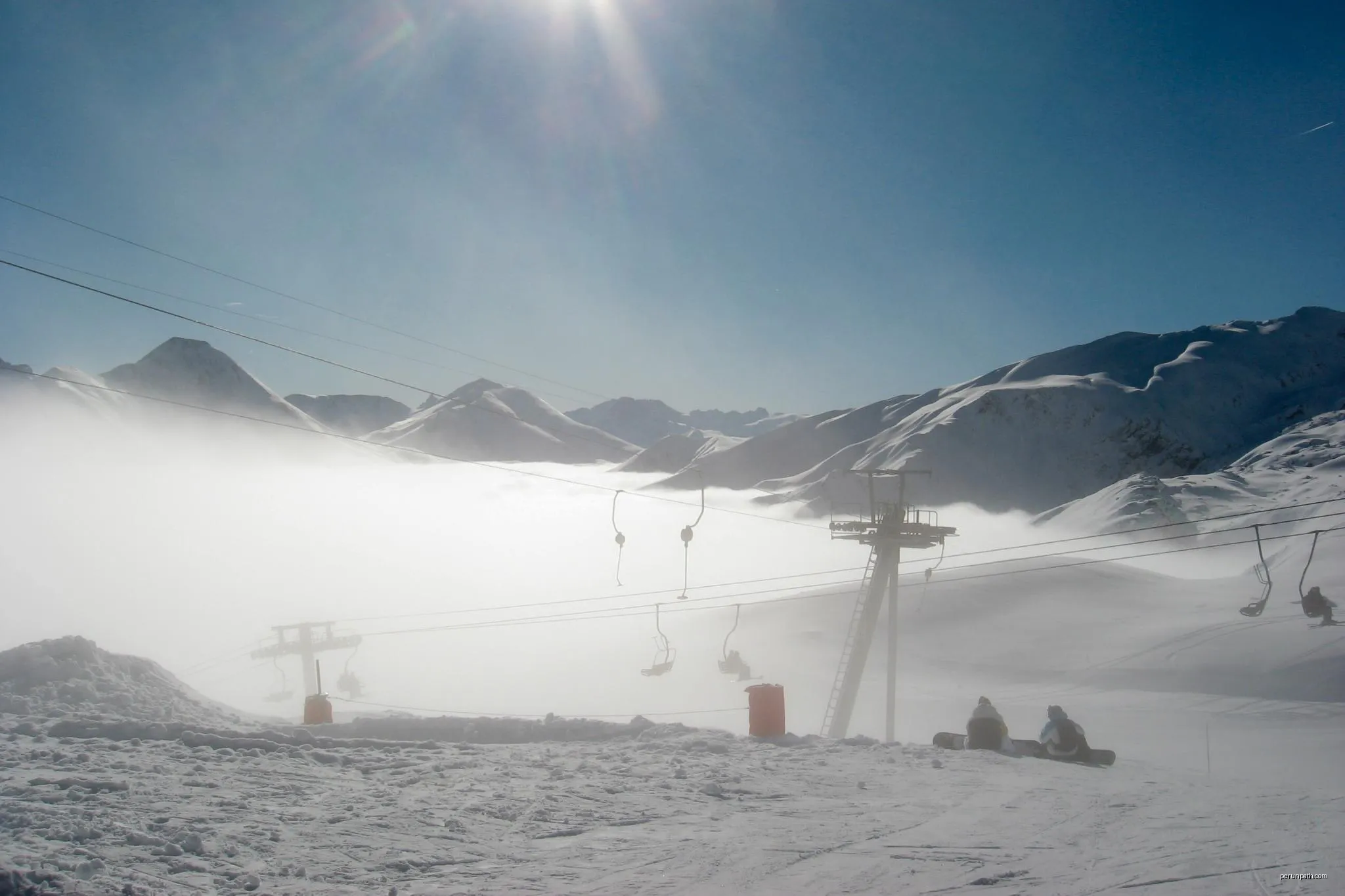 Accès à la Balme