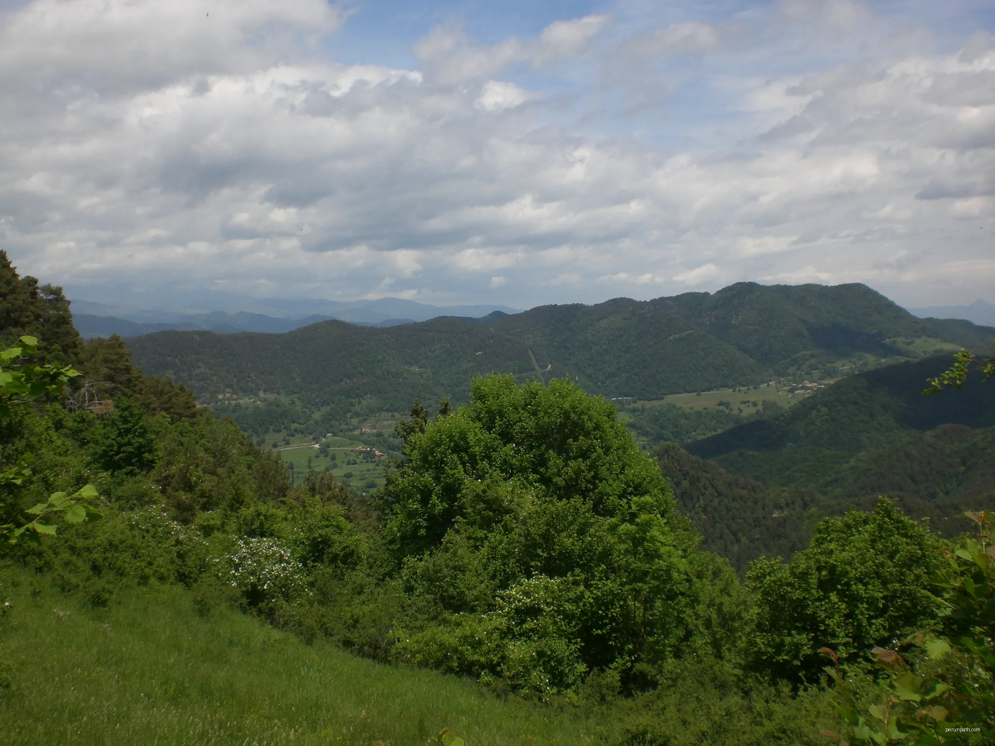 Serra de Puig d'Estela des del Bac de la Portella (juny 2012) | Autor: EliziR | Licencja: CC BY-SA 3.0 | Źródło: Wikimedia Commons