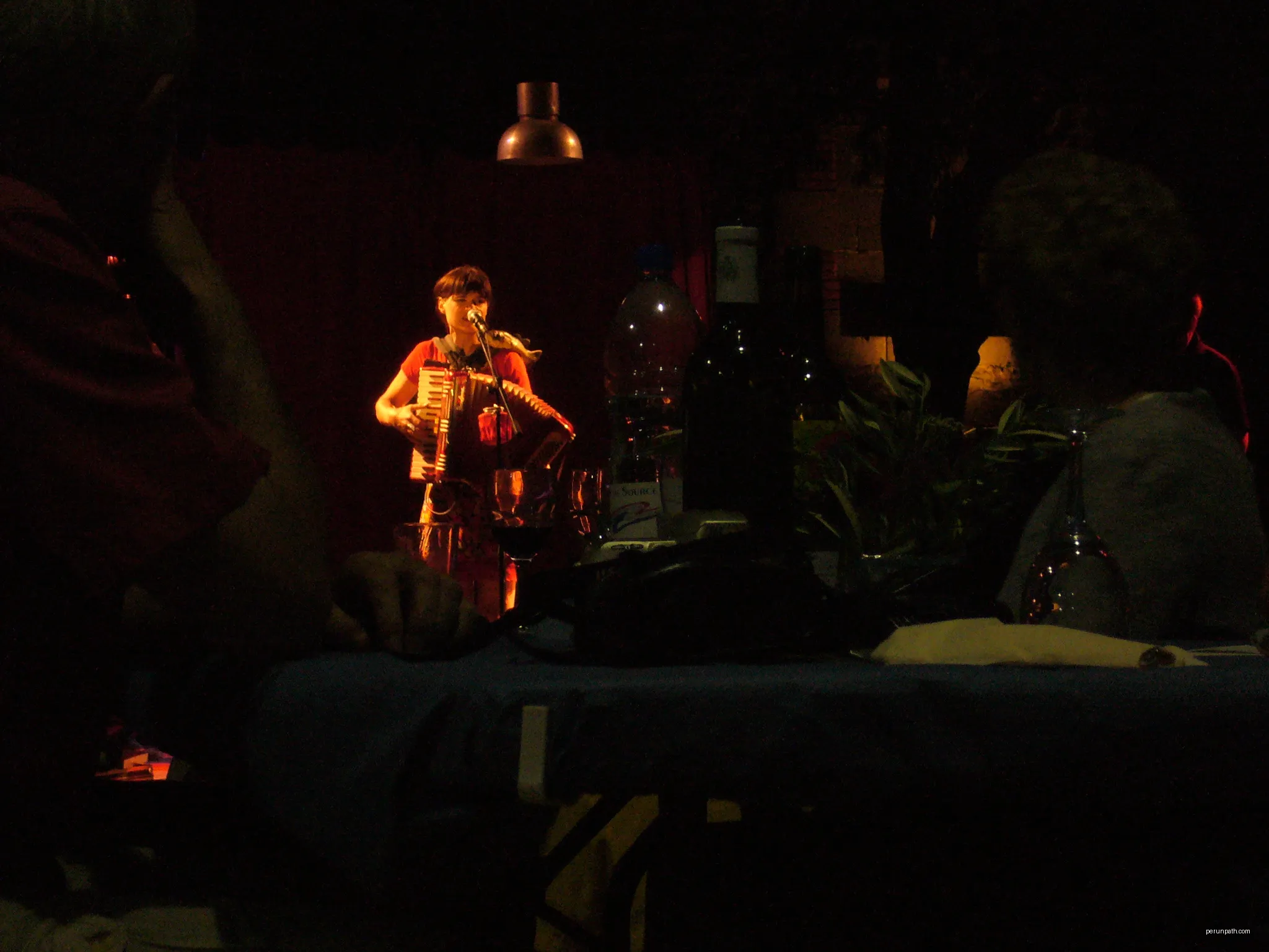 At the Azillanet village fete dinner: the band were quite interesting | Autor: Caitriana Nicholson from 北京 ~ Beijing, 中国 ~ China | Licencja: CC BY-SA 2.0 | Źródło: Wikimedia Commons