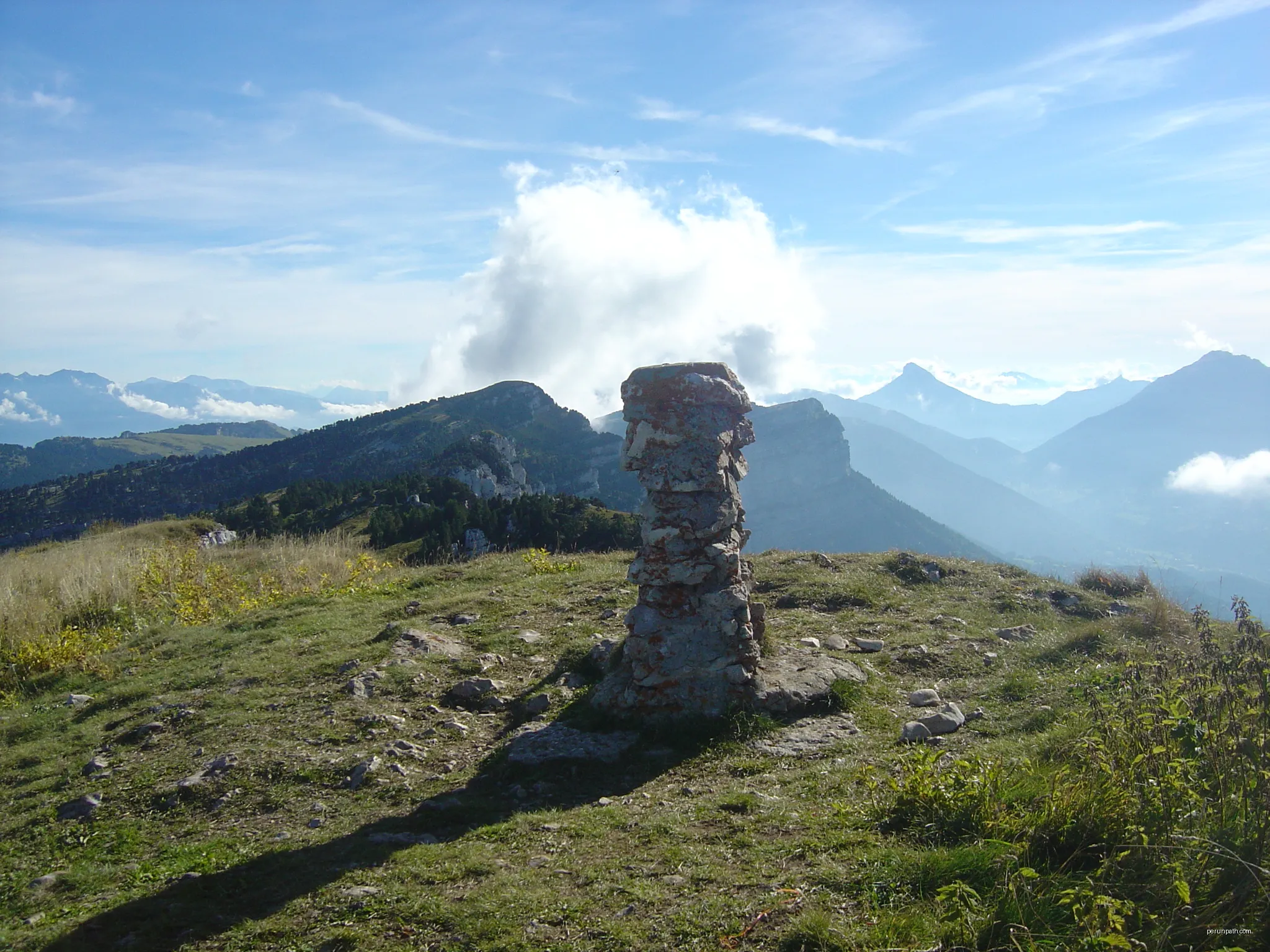 Le sommet du Mont Granier