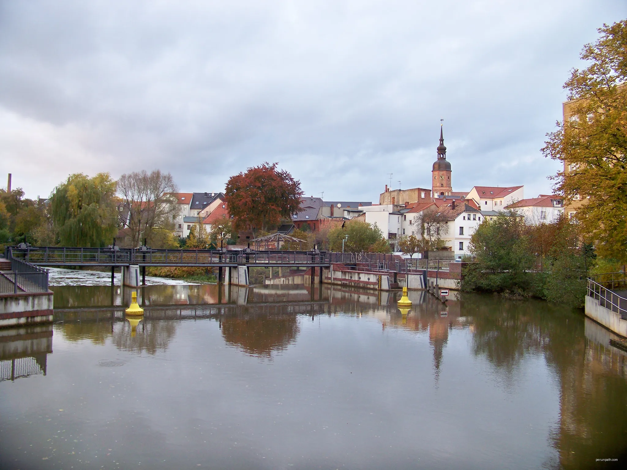 Stadtansicht von Spremberg | Autor: Joeb07 | Licencja: CC BY 3.0 | Źródło: Wikimedia Commons