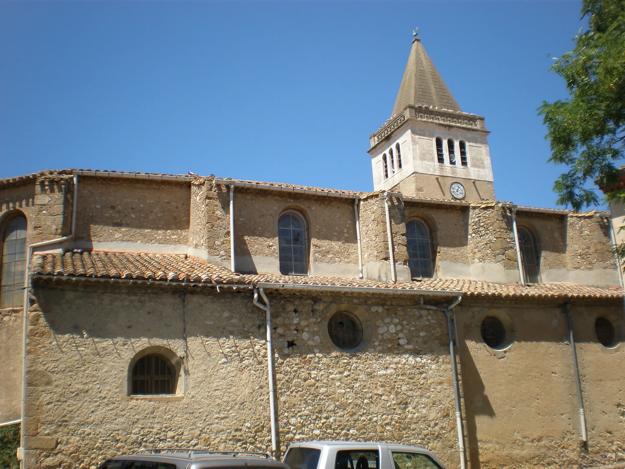 Église de Saint-Laurent-de-la-Cabrerisse | Autor: ArnoLagrange | Licencja: CC BY-SA 3.0 | Źródło: Wikimedia Commons