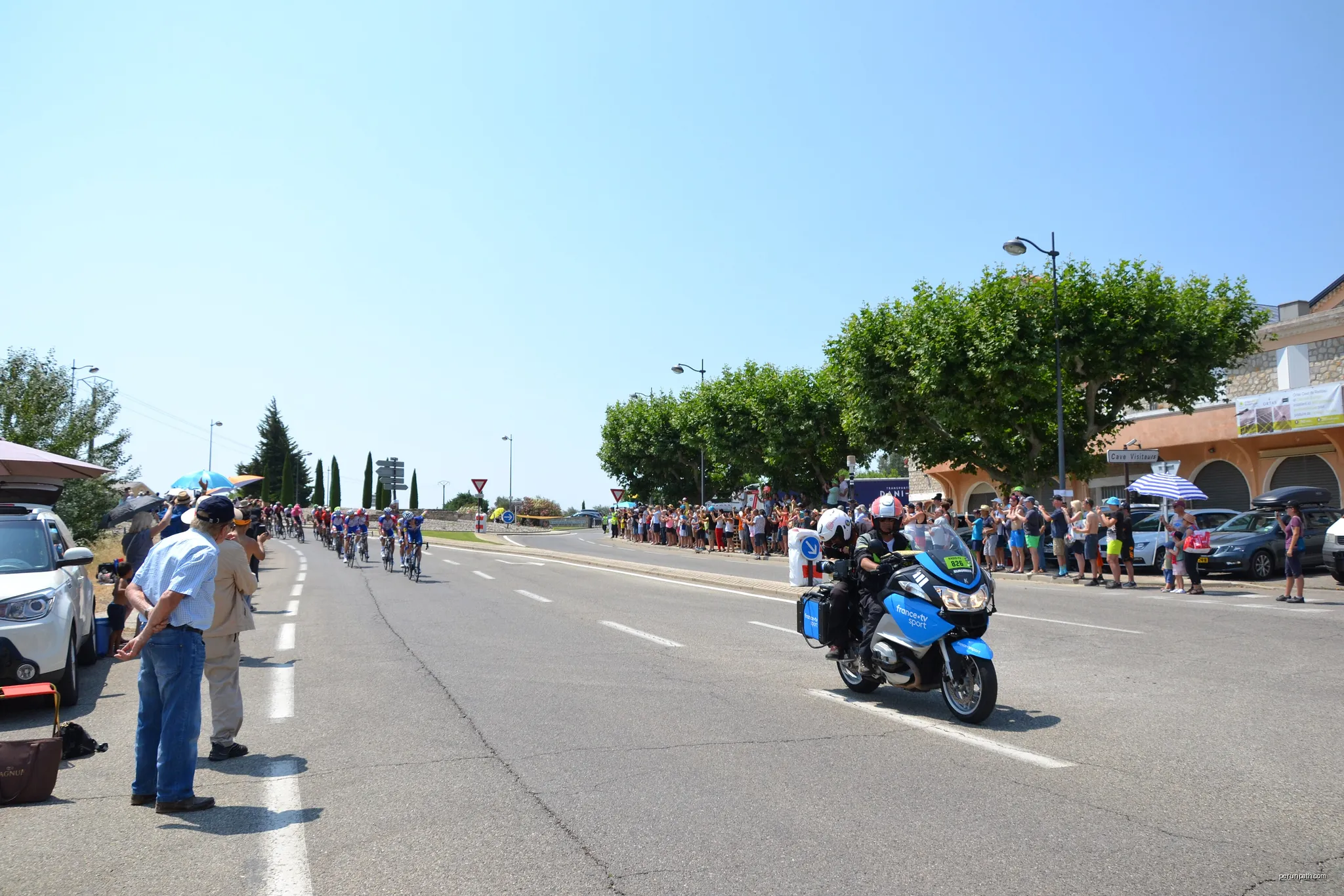 Tour du Pays Vaison Ventoux (variante liaison Roaix-Rasteau)