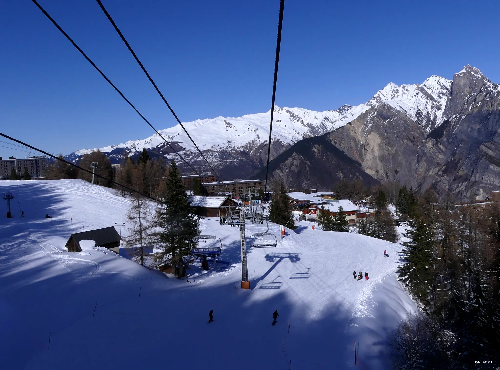 À travers bois