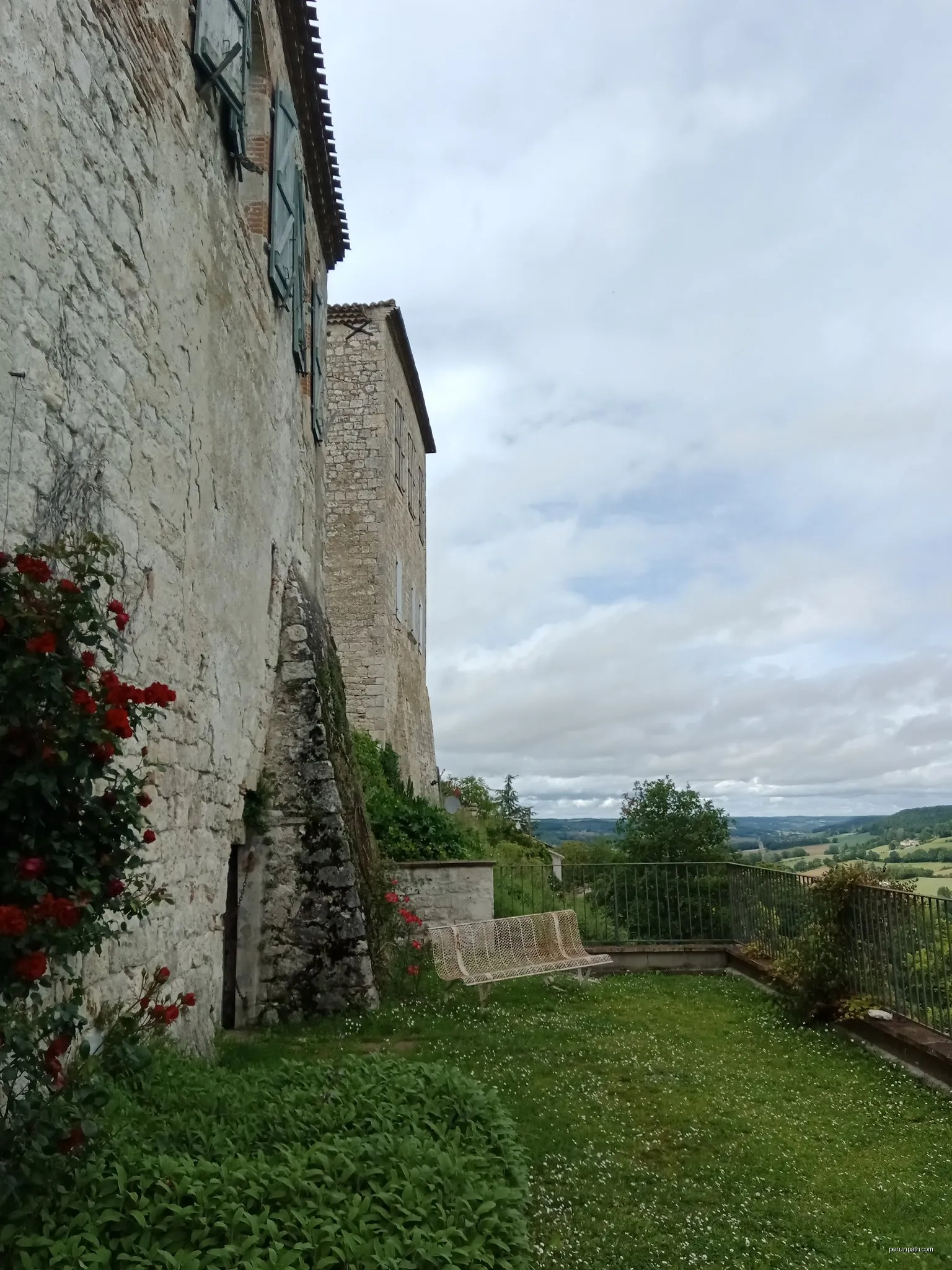 La promenade de l'eau et des fontaines