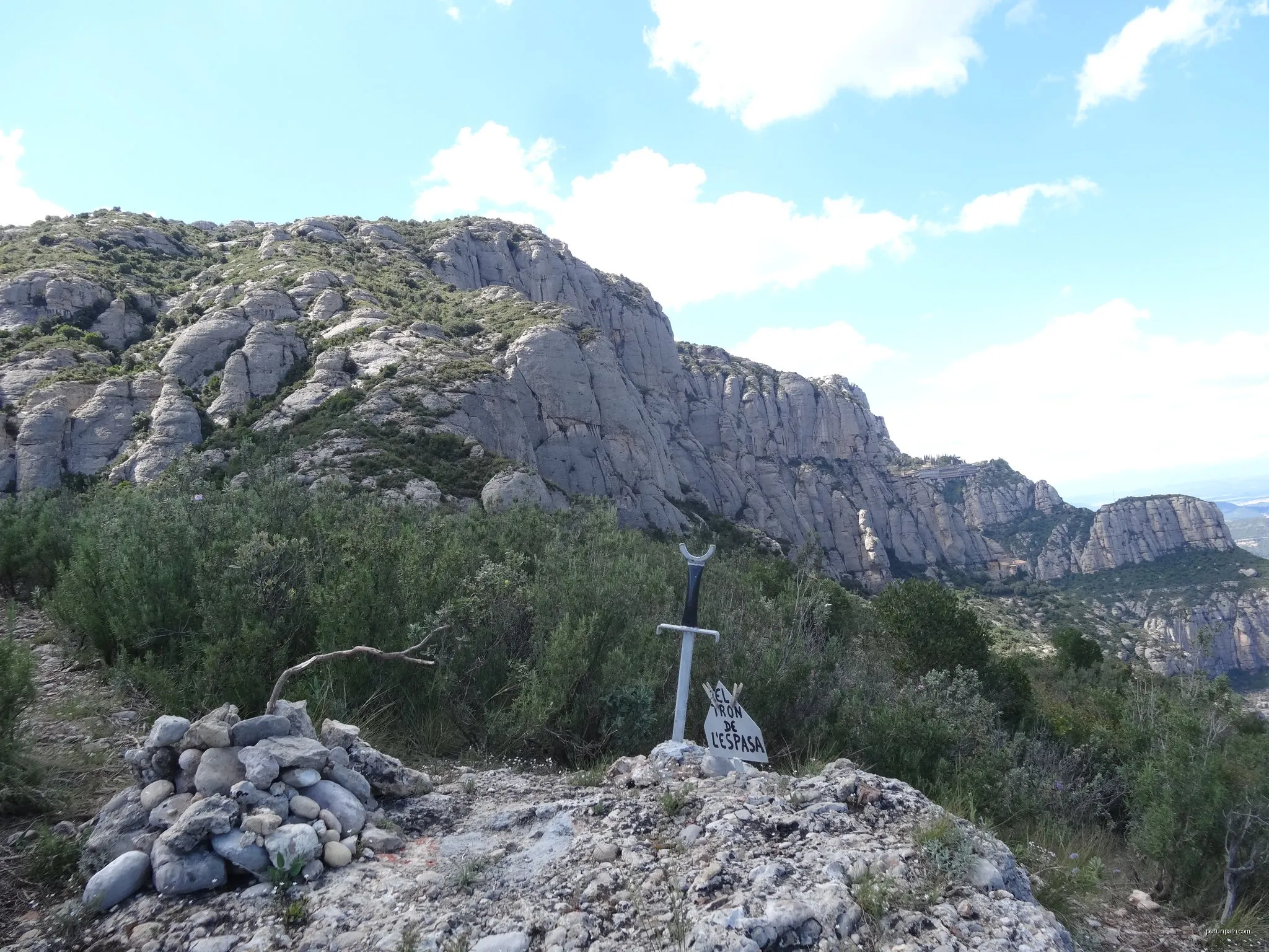 Sender dels Miradors. Variant Montserrat