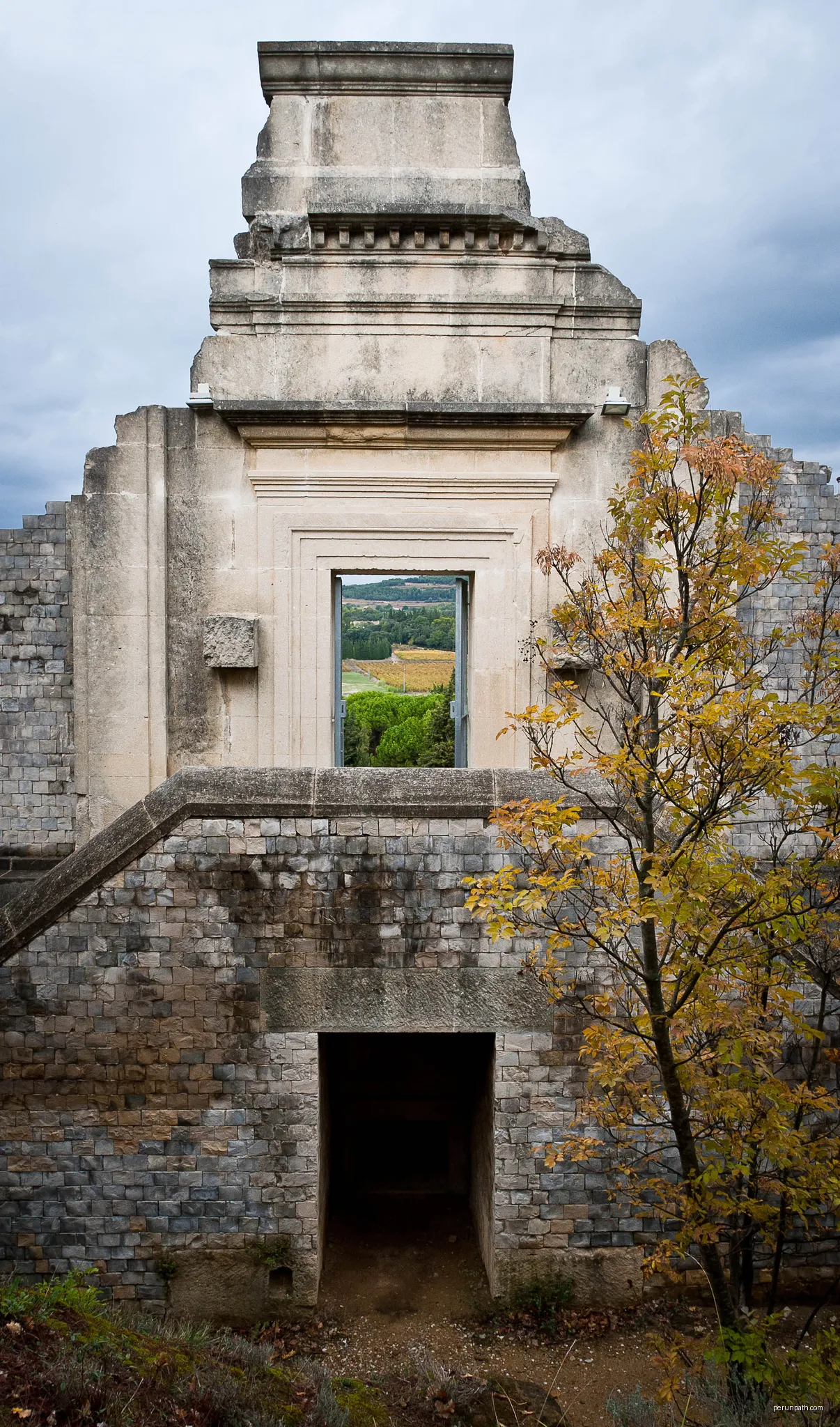 Tour des Côtes-du-Rhône à vélo (variante liaison Nord Vaison la Romaine-Rochegude)