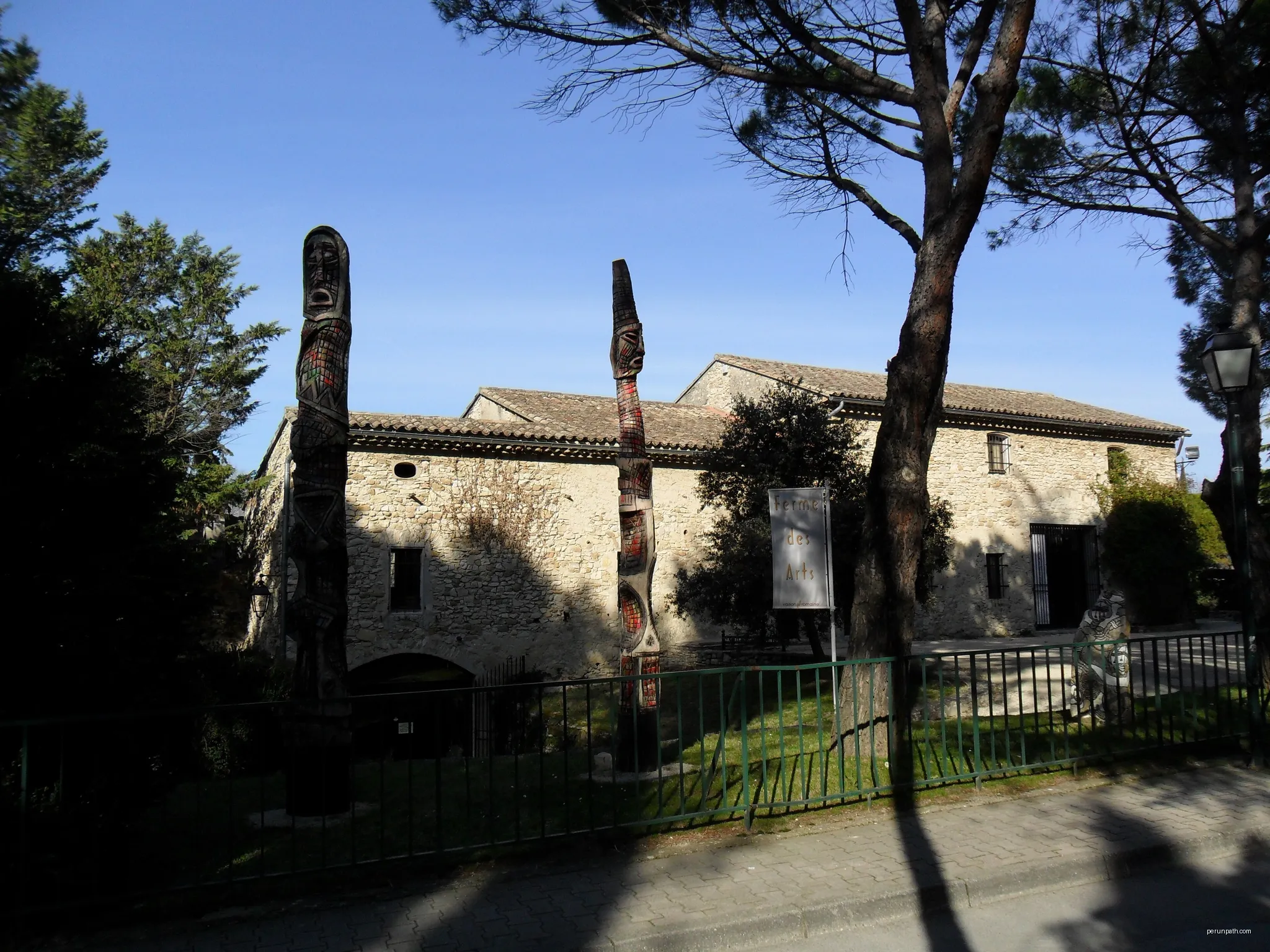 Tour des Côtes-du-Rhône à vélo (variante liaison Nord Vaison la Romaine-Rochegude)