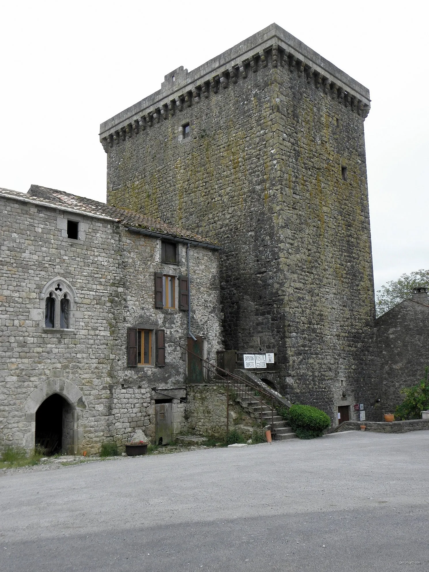 Larzac Templier et Hospitalier - tracé principal