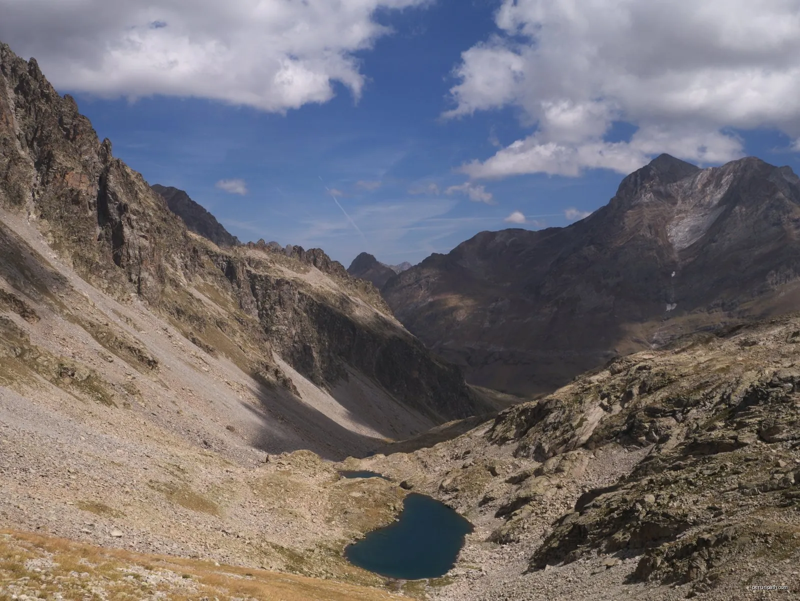 esquí de montaña: Bacías, descenso directo