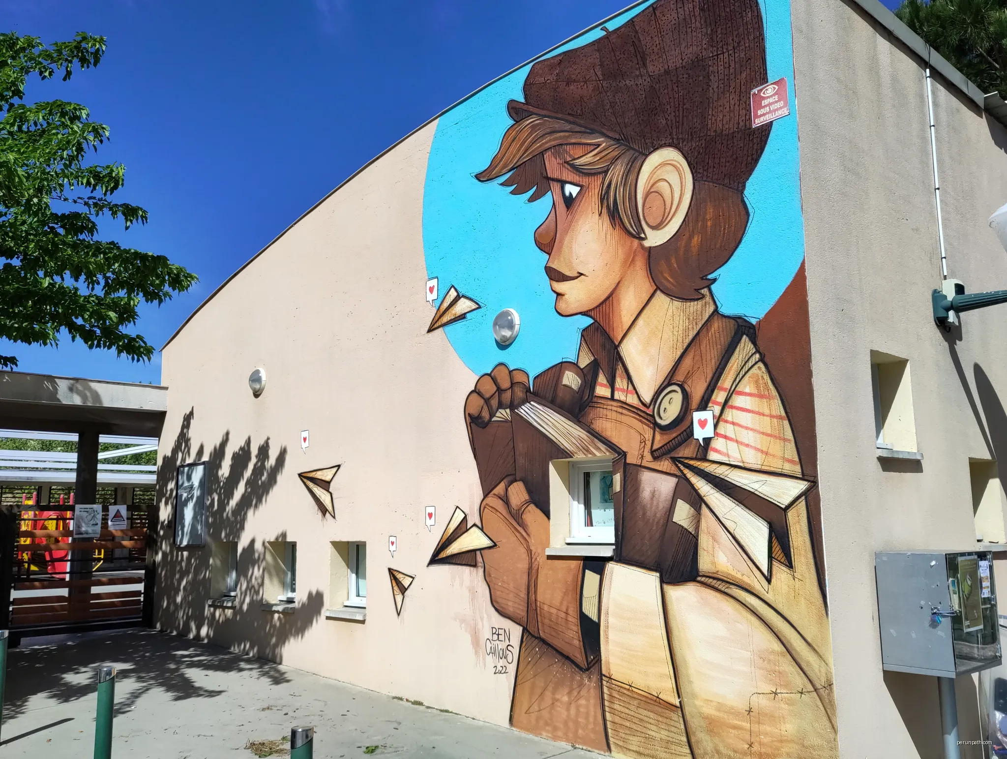 Fresque au centre de Villelongue dels Monts | Autor: LySioS-wkp | Licencja: CC BY-SA 4.0 | Źródło: Wikimedia Commons
