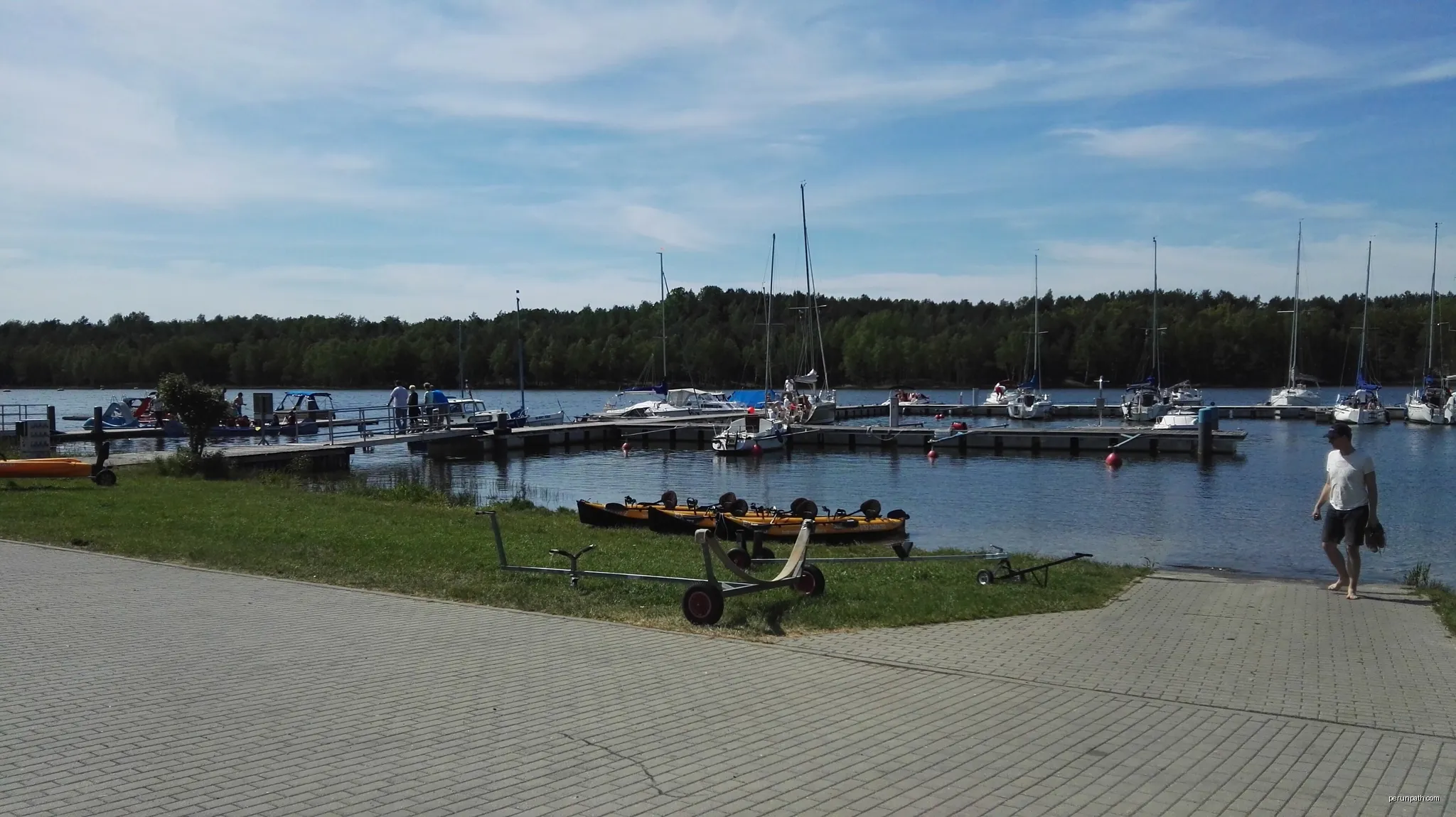 Wassersportzentrum Großkoschen | Autor: Z thomas | Licencja: CC BY-SA 3.0 | Źródło: Wikimedia Commons