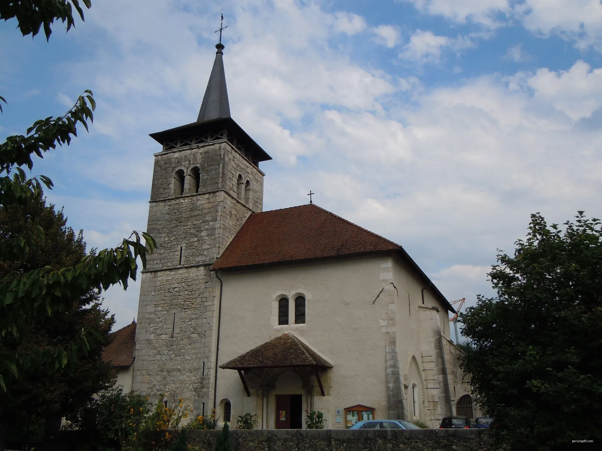 Pays du lac d'Aiguebelette: Circuit VTT FFCT n°18 - Grand circuit St-Paul et Traize (rouge)