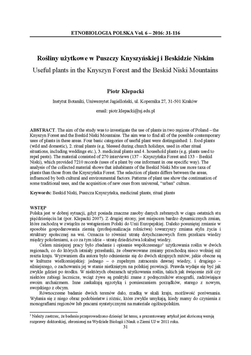 W przełomie Jasiołki